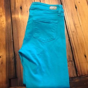 Paige cropped stretch jeans